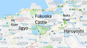 Fukuoka Castle - Jigyo & Haruyoshi areas